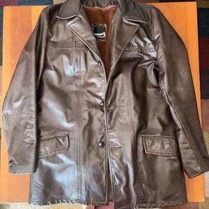 Brown Leather Women's Jacket